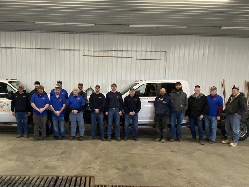 TSM Huron, South Dakota, donates pickup truck to local fire department. 