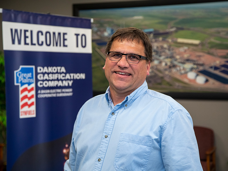 Dale Johnson in Dakota Gas