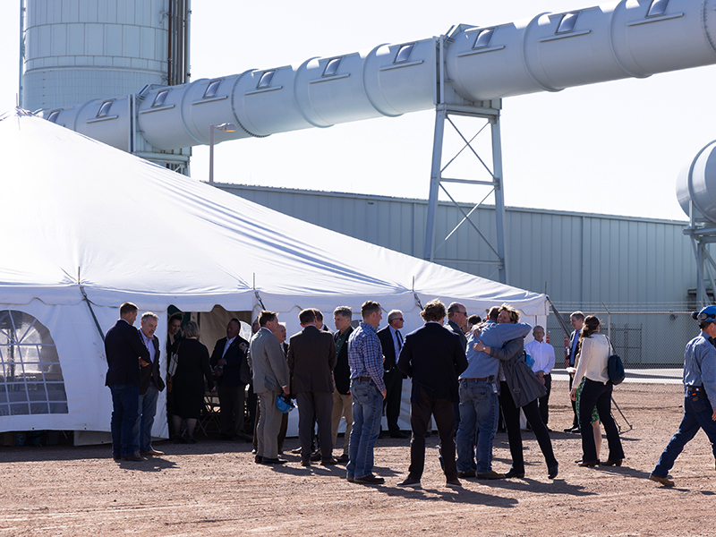 Wyoming Integrated Test Center Groundbreaking