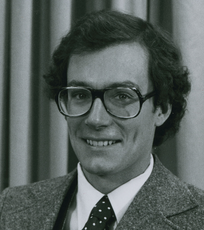 Mark Foss' 1978 headshot