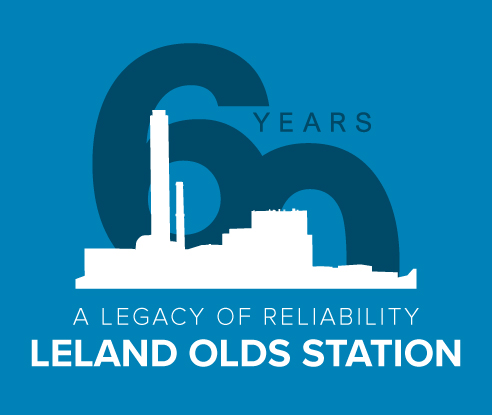 Blue design for LOS anniversary