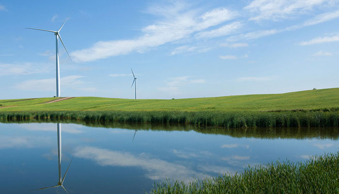 wind turbines