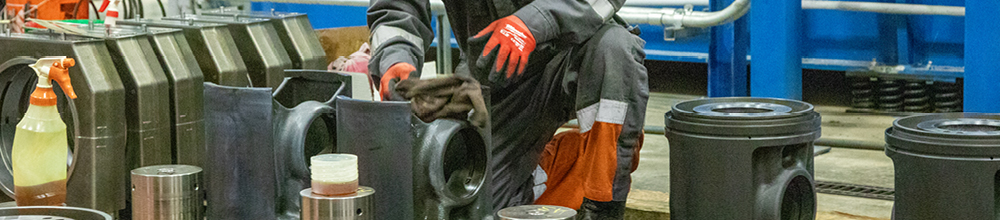 man working on engine