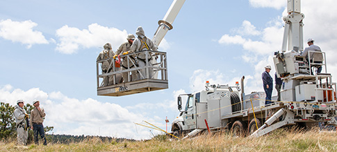 line workers