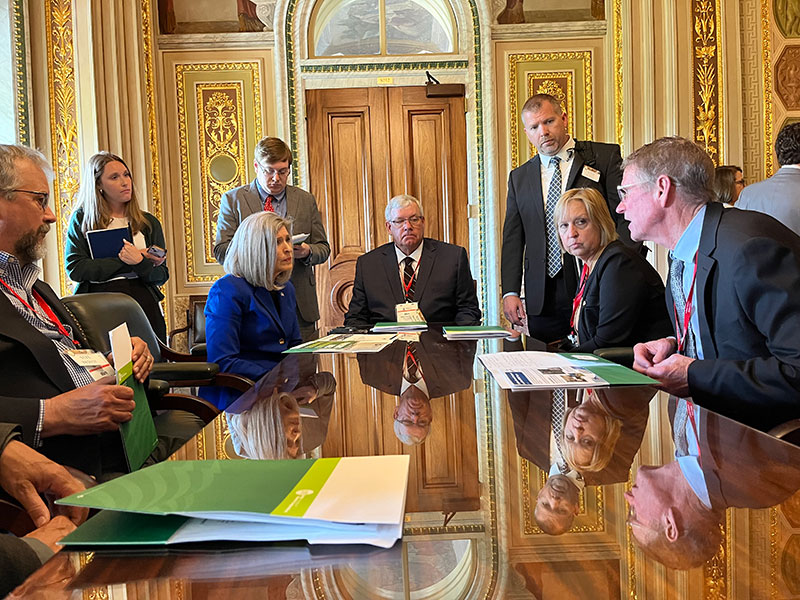 Cooperative leaders meet with Senator Joni Ernst