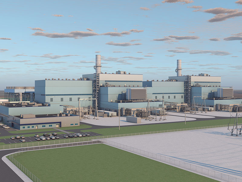 Rendering of Bisons Generation Station